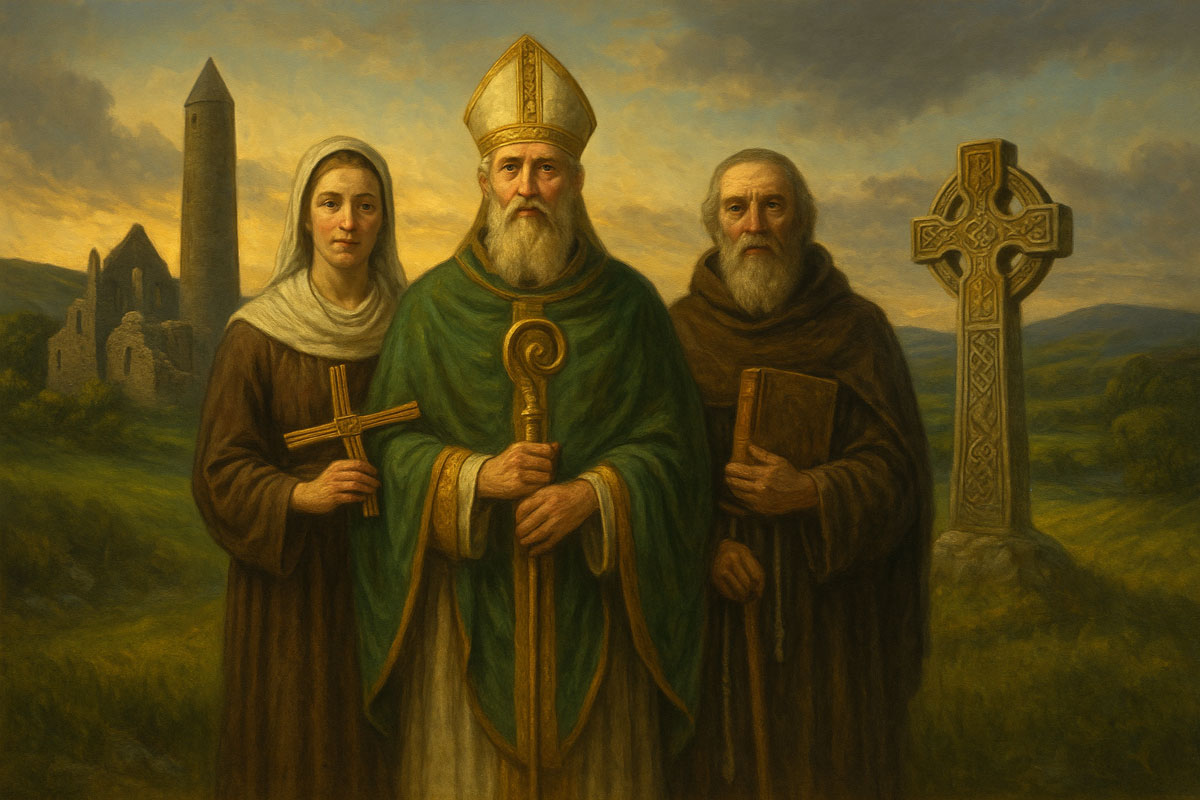 You are currently viewing The Saints Who Shaped Ireland: A Short Guide to Ireland’s Earliest Holy Men & Women