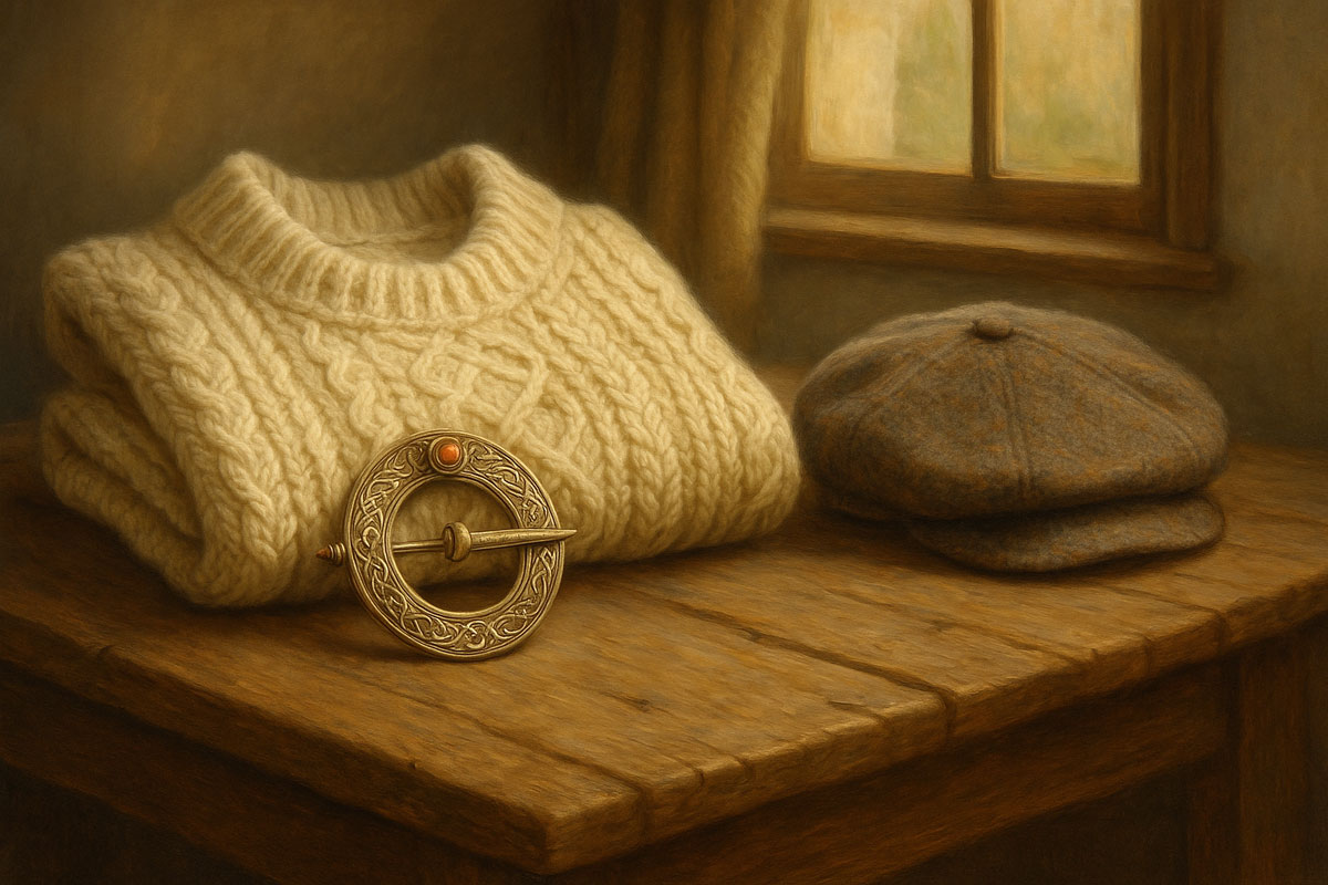 You are currently viewing Traditional Irish Clothing: From Aran Sweaters to Celtic Brooches