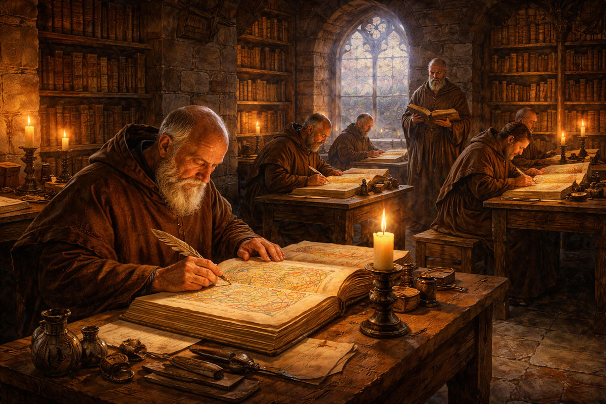 You are currently viewing The Monastic Golden Age: How Ireland Preserved Knowledge Through the Dark Ages