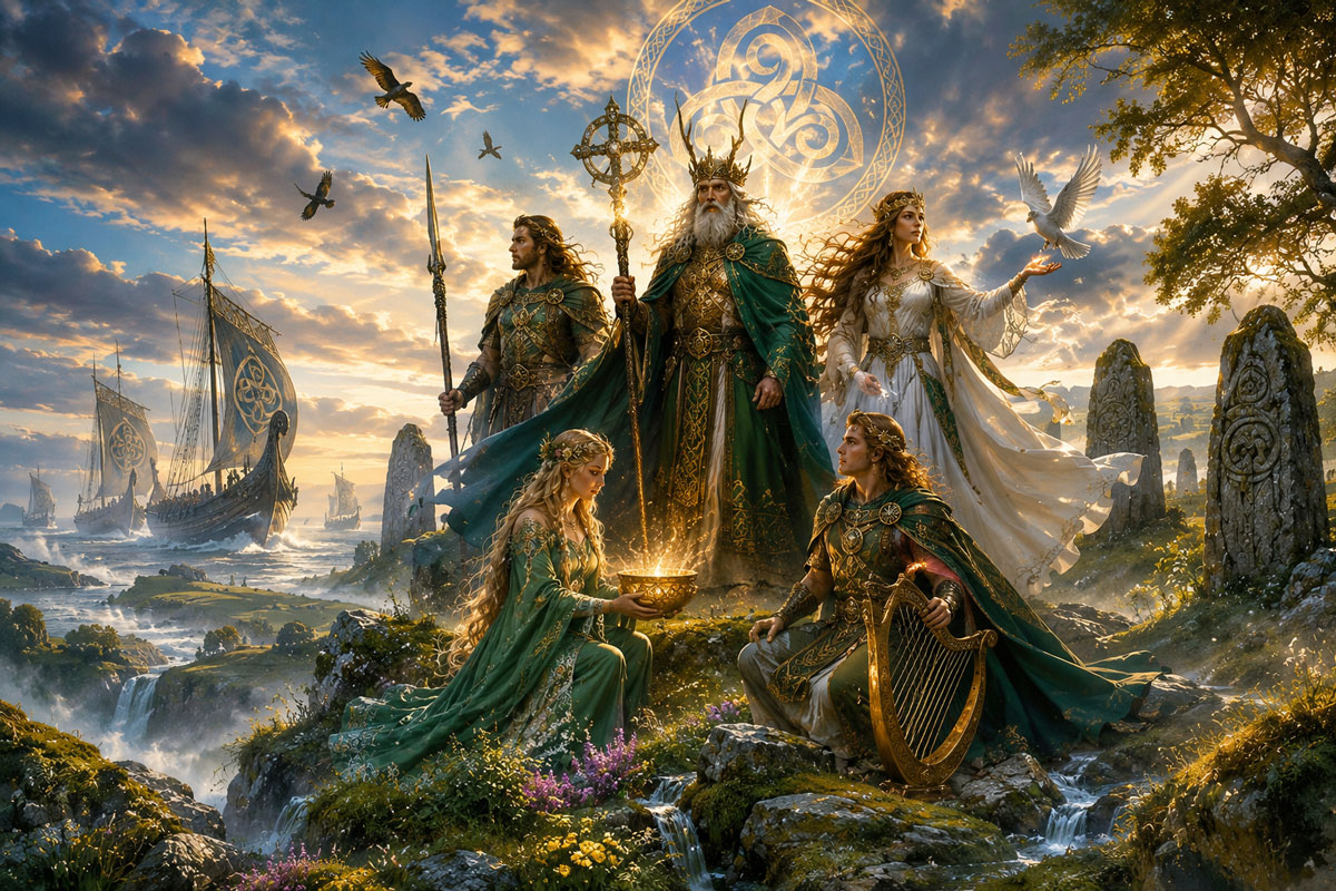 You are currently viewing The Tuatha Dé Danann: Ireland’s Mythical Race of Gods